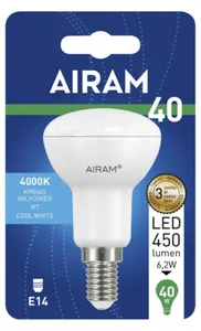 Kohdelamppu Airam Led OP R blisterpakkaus - KOHDELAMPPU AIRAM LED R50 840 480lmE14 110D OP