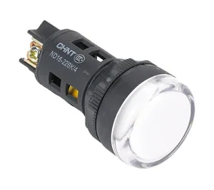 Merkkilamppu Chint ND16 - MERKKILAMPPU ND16 LED 24V AC/DC VALKOINEN