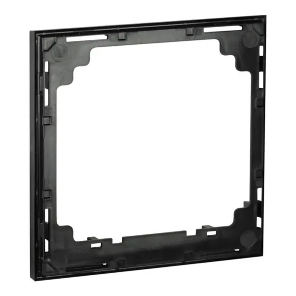 Peitelevy ELKO Plus Decor-taustakehys 1OS/IP20/86MM MUS DEKOR