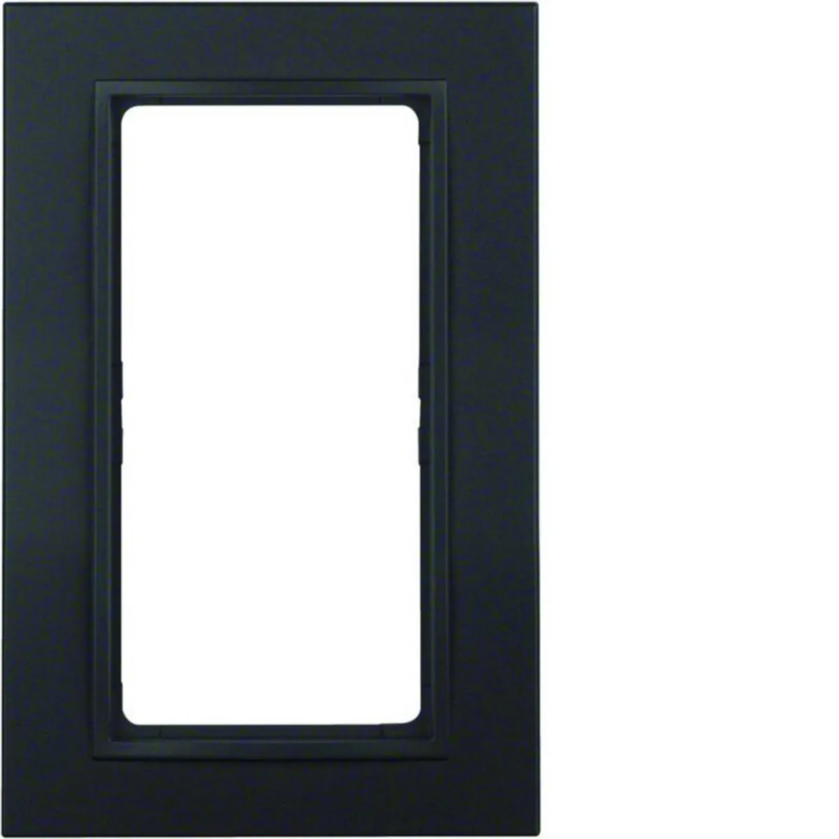 Peitelevy Hager B.7 1OS. KNX-PAIN. ANT – antrasiitti