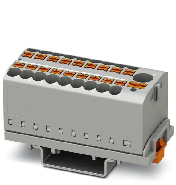 Riviliitin Phoenix Contact PTFIX 6/18X2.5-NS35 GY