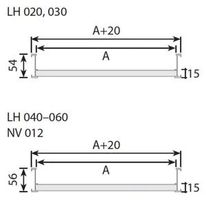 Tikashylly Systemal Presto LH - TIKASHYLLY SYSTEMAL PRESTO LH040 AL 400X56X6000