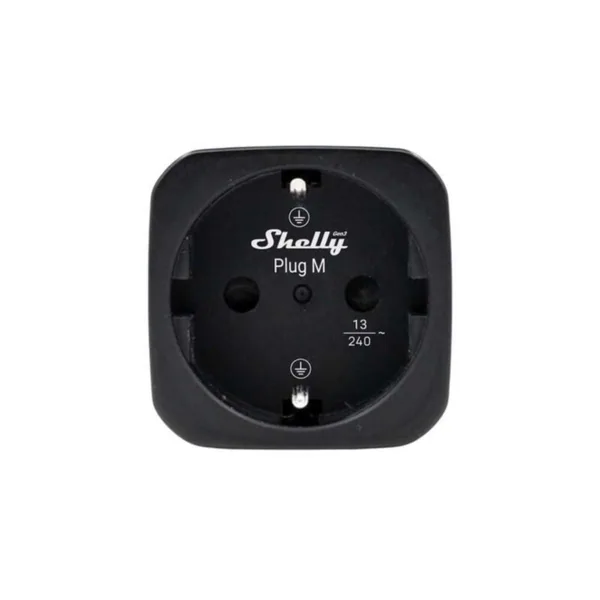 Älypistorasia Shelly Plug M GEN3 BLACK X4