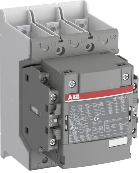 Kontaktori ABB 3-NAP. 55KW, 2S,2A 116A(AC-3