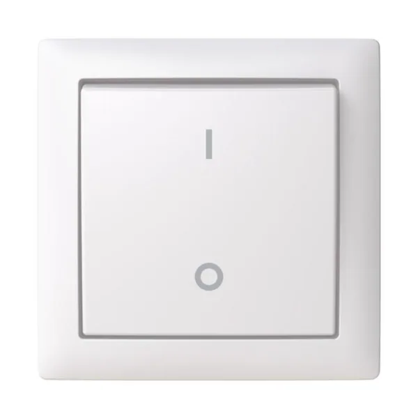 Kytkin ABB Saga pinta IP44 2-KYTKIN