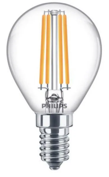 Pienkupulamppu Philips CorePro ND6.5-60W E14 840 CL G 806LM