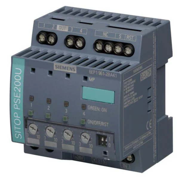 Tarvike Siemens Sitop SUOJAUSMODUULI 6EP1961-2BA41. 24VDC. 3...10A