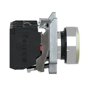 Valopainike Schneider Electric Harmony XB4 - TASOVALOPAINIKE HARMONY XB4BW3565 SUORAS KELTAIN NO+NC