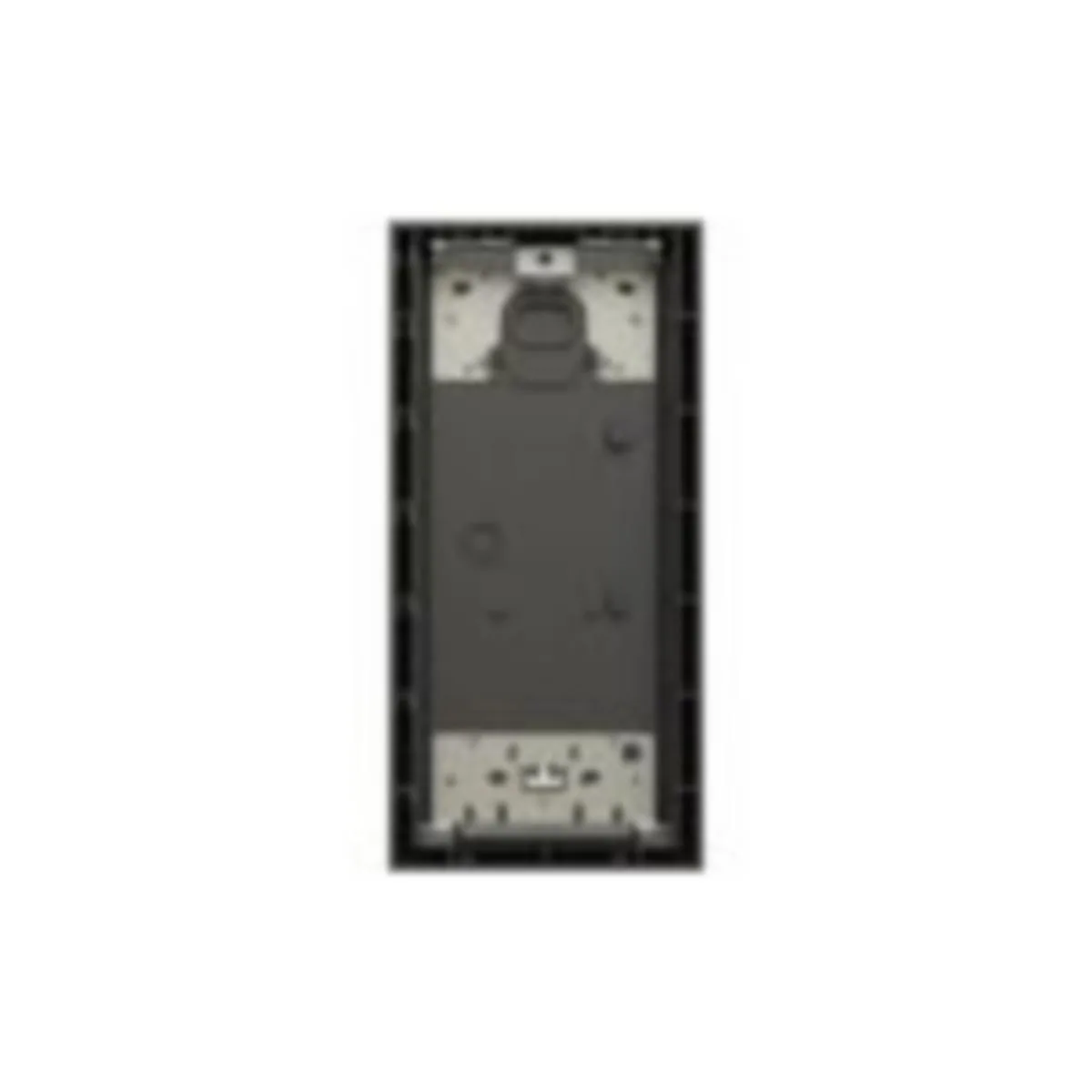 Asennuskotelo ABB Welcome uppo/pinta IP55 PSE 2 1/2 IK07 MUS – musta