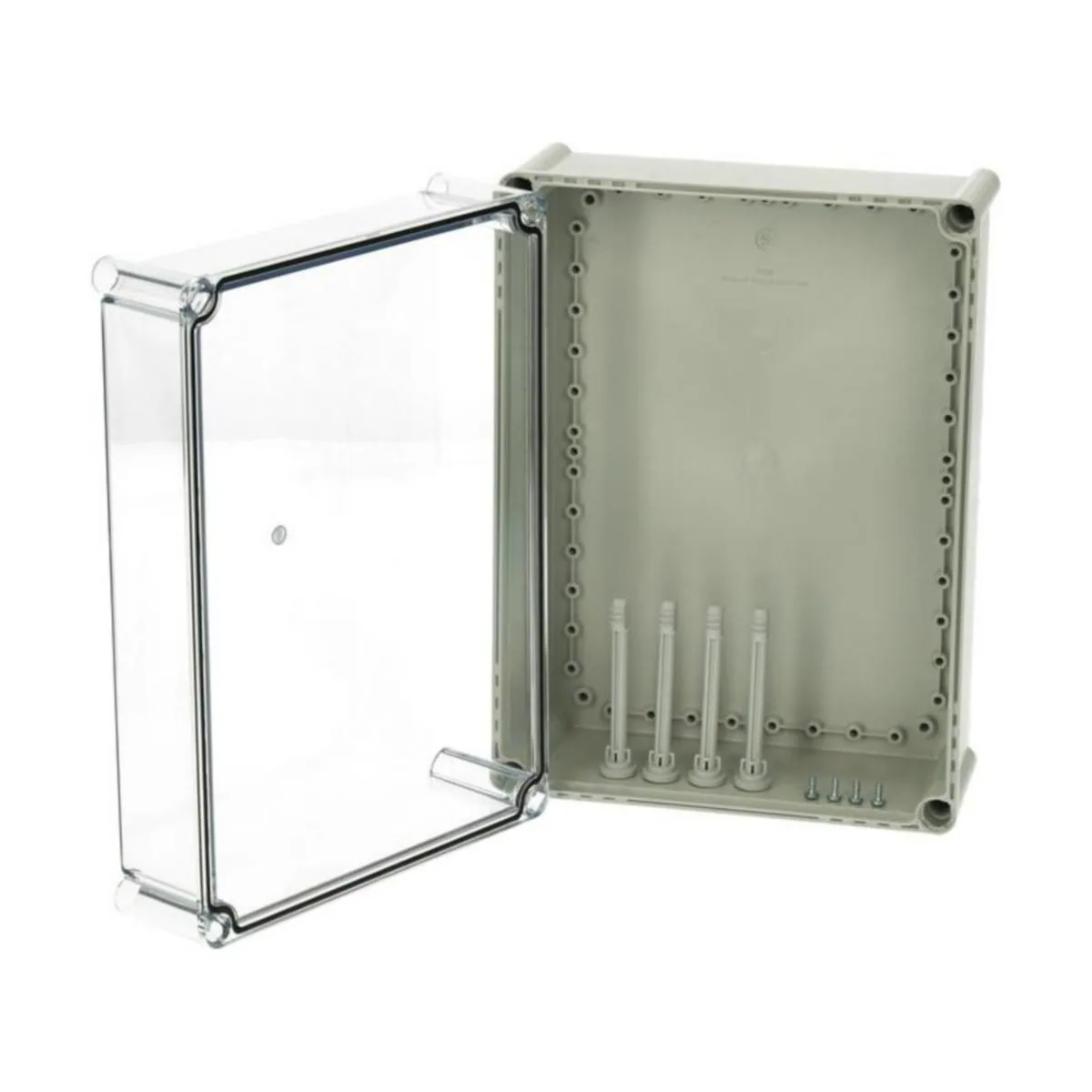 Asennuskotelo PC/ABS Fibox 3828 Solid PC 18 T