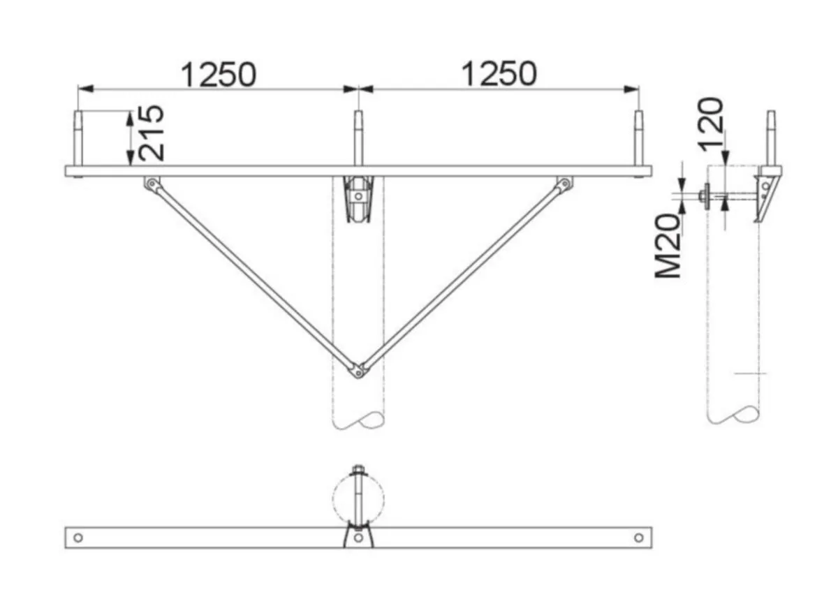 Taso-orsi Ensto UN SH67 20kV AVOJOHDOLLE