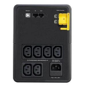 UPS-line interactive Schneider Electric Back-UPS IEC-liitäntä, 230V - UPS LINE-INTERACTIVE BACK-UPS BXS 1200VA 230V IEC