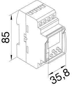 Kellokytkin Hager EGN103 1K/16A 2M DIN - KELLOKYTKIN DIGITAALINEN HAGER EGN103 1K/16A 2M DIN