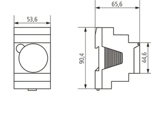 Kellokytkin mekaaninen Hager EHN110 - KELLOKYTKIN MEKAANINEN HAGER EHN110 VRK 1VK 16A 230V 3M