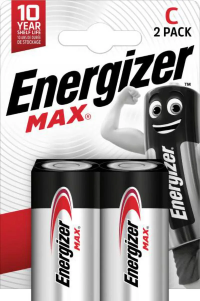 Paristo alkali Energizer Max - PARISTO ALKALI ENERGIZER MAX C/E93/LR14 2-PAK