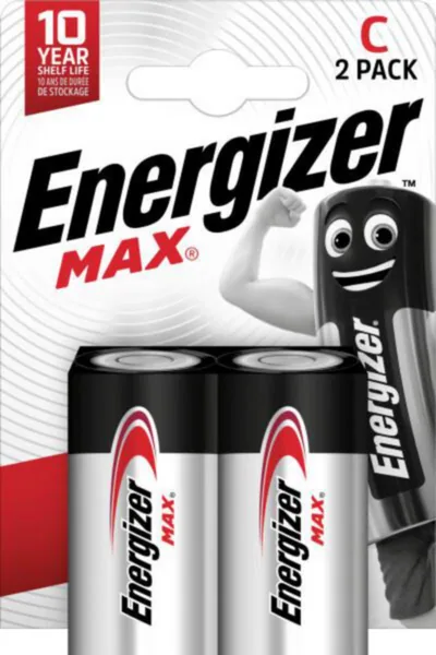Paristo alkali Energizer Max C/E93/LR14 2-PAK