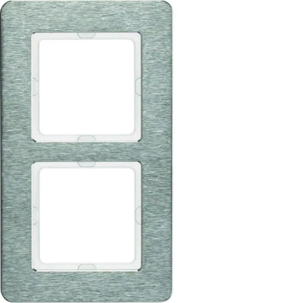 Peitelevy Hager Q.7 2-f. RST brushed vertical