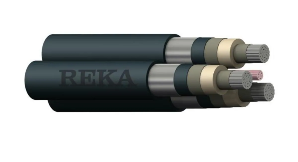 Alumiinivoimakaapeli Reka AHXAMK-W - ALUMIINIVOIMAKAAPELI REKA AHXAMK-W 12/20kV 3x240+70 K500