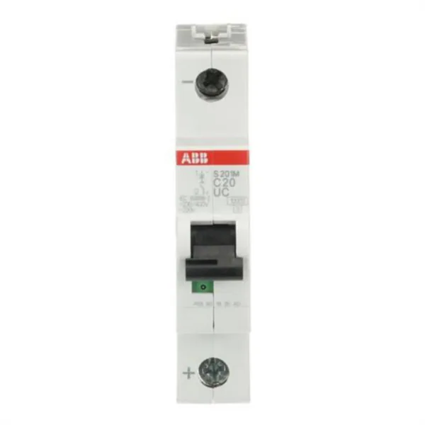 Johdonsuojakatkaisija ABB S200MUC 1-pole C-char. 20A