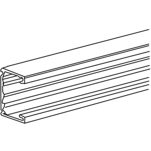 Johtokanavarunko Schneider Electric Thorsman TEK-U123 - JOHTOKANAVA THORSMAN TEK-U123PV PVC 123x72 VALK 2.5
