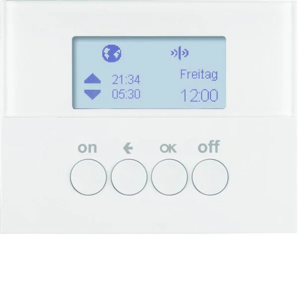 Kellokytkin KNX Hager K.1 VKO 1K RF QUICKLINK VAL