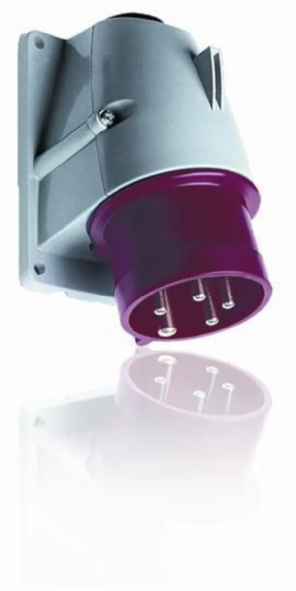 Kojevastake Amphenol Easy & Safe 9H, 16A, IP44, 2P+E – punainen