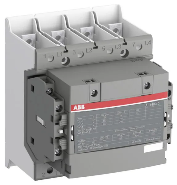 Kontaktori ABB 4-NAP. 2S,2A 160A(AC-1