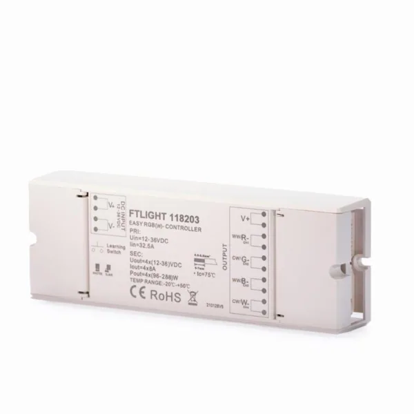 LED-ohjain FTLight PERFECT RF 4-KAN. 8A
