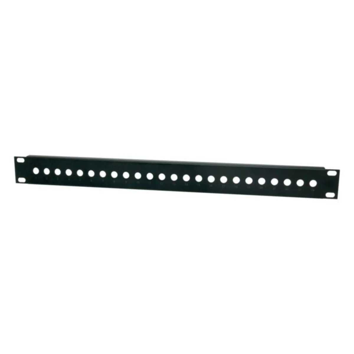 Paneeli 19" Televes F-liittimelle - LIITIN TELEVES 19" 1RU 24XF-LIITTIMELLE