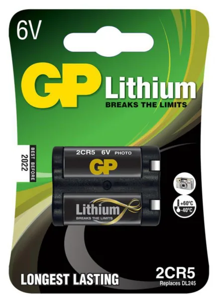 Paristo lithium GP 2CR5-C1 / 245