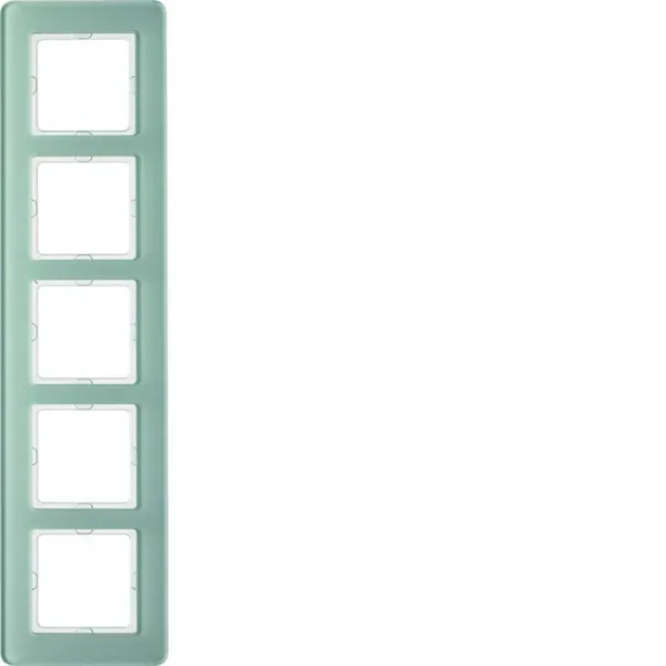 Peitelevy Hager Q.7 5-f. glass pure white