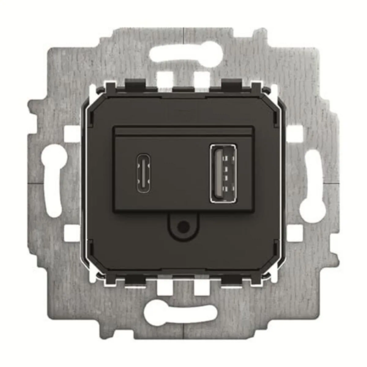 Telerasia ABB runko USB - TELERASIA ABB USB A+C LATAUSASEMA 3,0 A