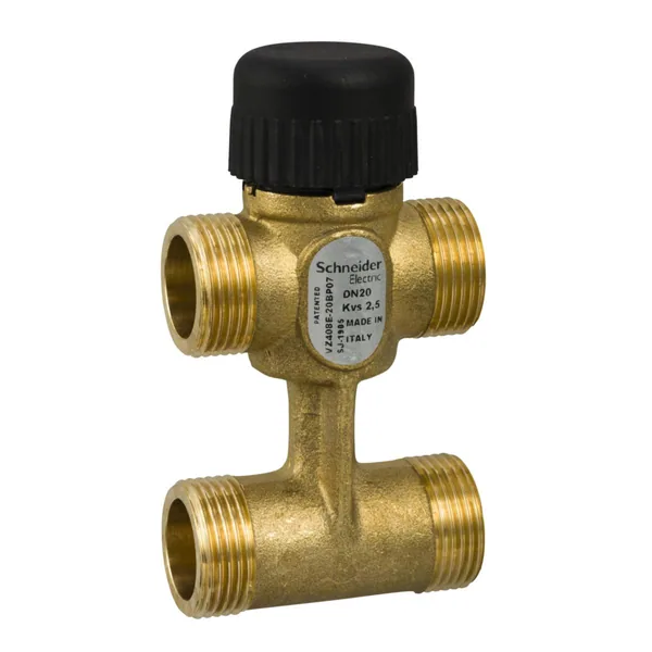Venttiili Schneider VZ408 SpaceLogic 4-TIE ,DN20,KVS2,5,G3/4A,ULKOK
