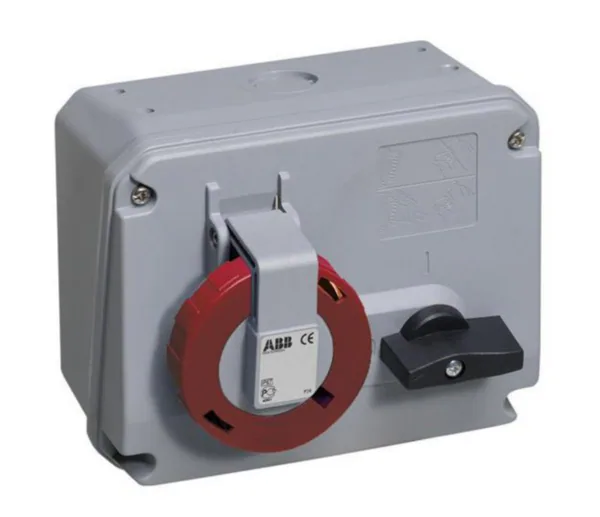 Voimapistorasia Amphenol Critical & Safe 6h, 32A, IP67, 3P+E