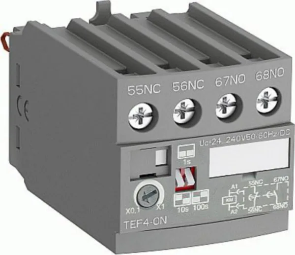 Ajastin ABB 24-240VAC/DC. 1S.1A. 0.1-100S