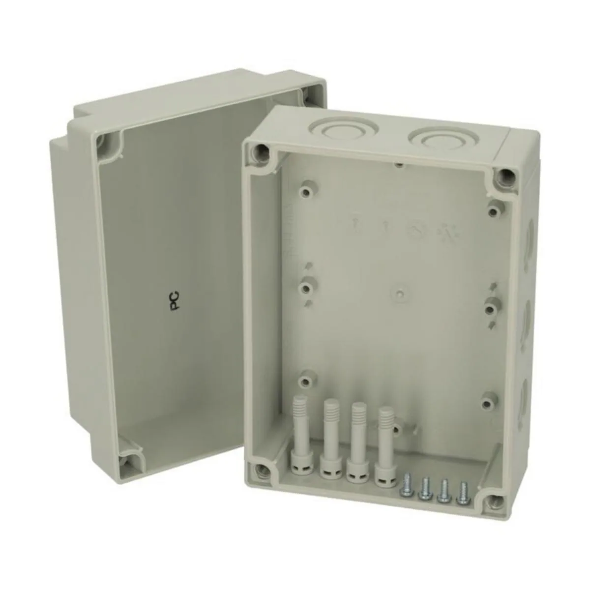 Asennuskotelo PCM Fibox MNX 180x130 150/100G 180x130x100