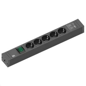 Jatkojohto 1-vaihe Bachmann - JATKOJOHTO 1-VAIHE BACHMANN CONNECT LINE 5 X PR, KYTK.+USB