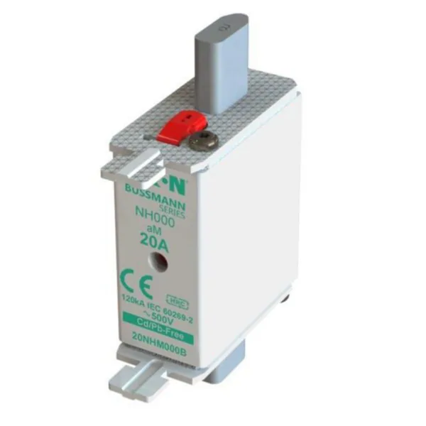 Kahvasulake Bussmann 20NHM000B 20A 500V AM KOKO 000