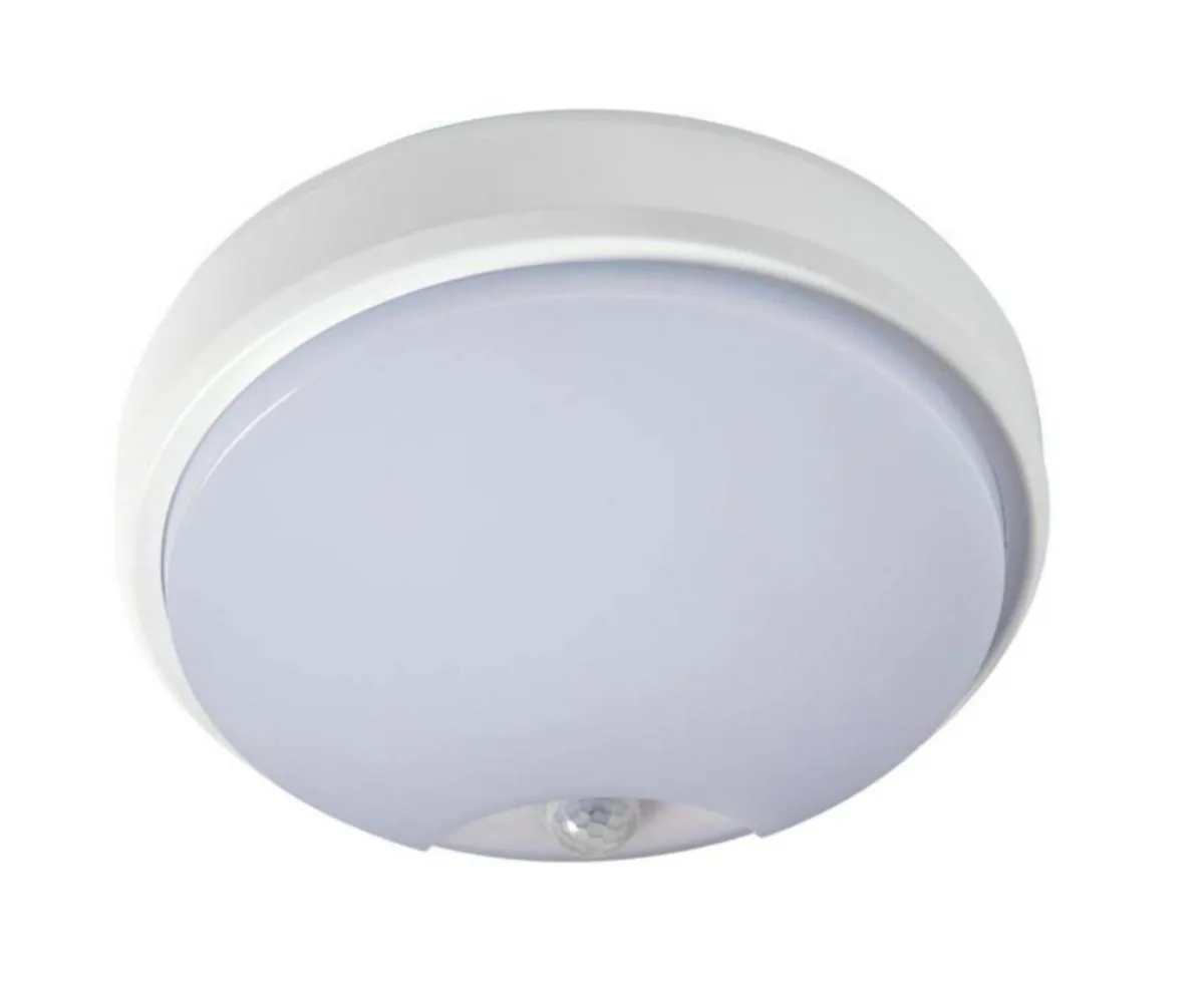 Kattovalaisin Robus Ohio 8W 12W 18W IP54 PIR – valkoinen