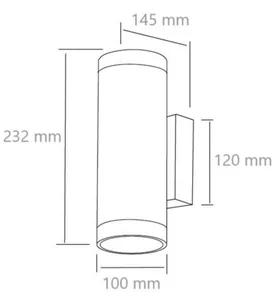 Kohdevalaisin Kamic Funkis ProLED - KOHDEVALAISIN FUNKIS PROLED FUNKIS PROLED 2X9W 3K/4K