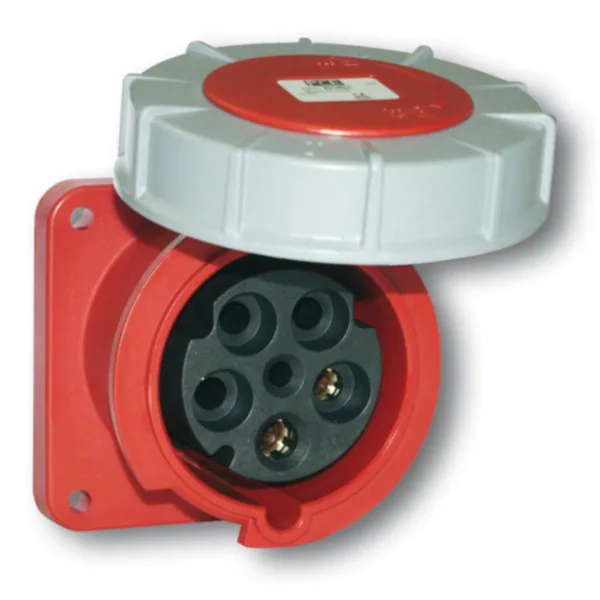 Kojepistorasia PCE POWER TWIST IP44/IP67 345-6 125A 5P 400V IP67
