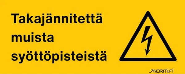 Merkintätarra Normiopaste TAKAJÄNNITETTÄ MUISTA SYÖTTÖPI