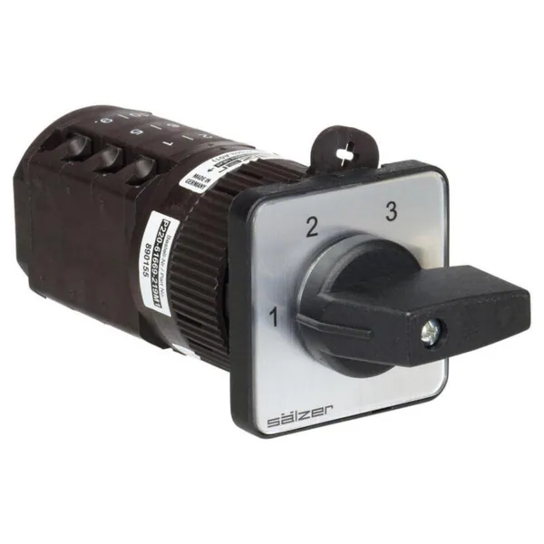 Nokkakytkin askel Sälzer P220 1-2-3 2N 20A Ø22.5MM