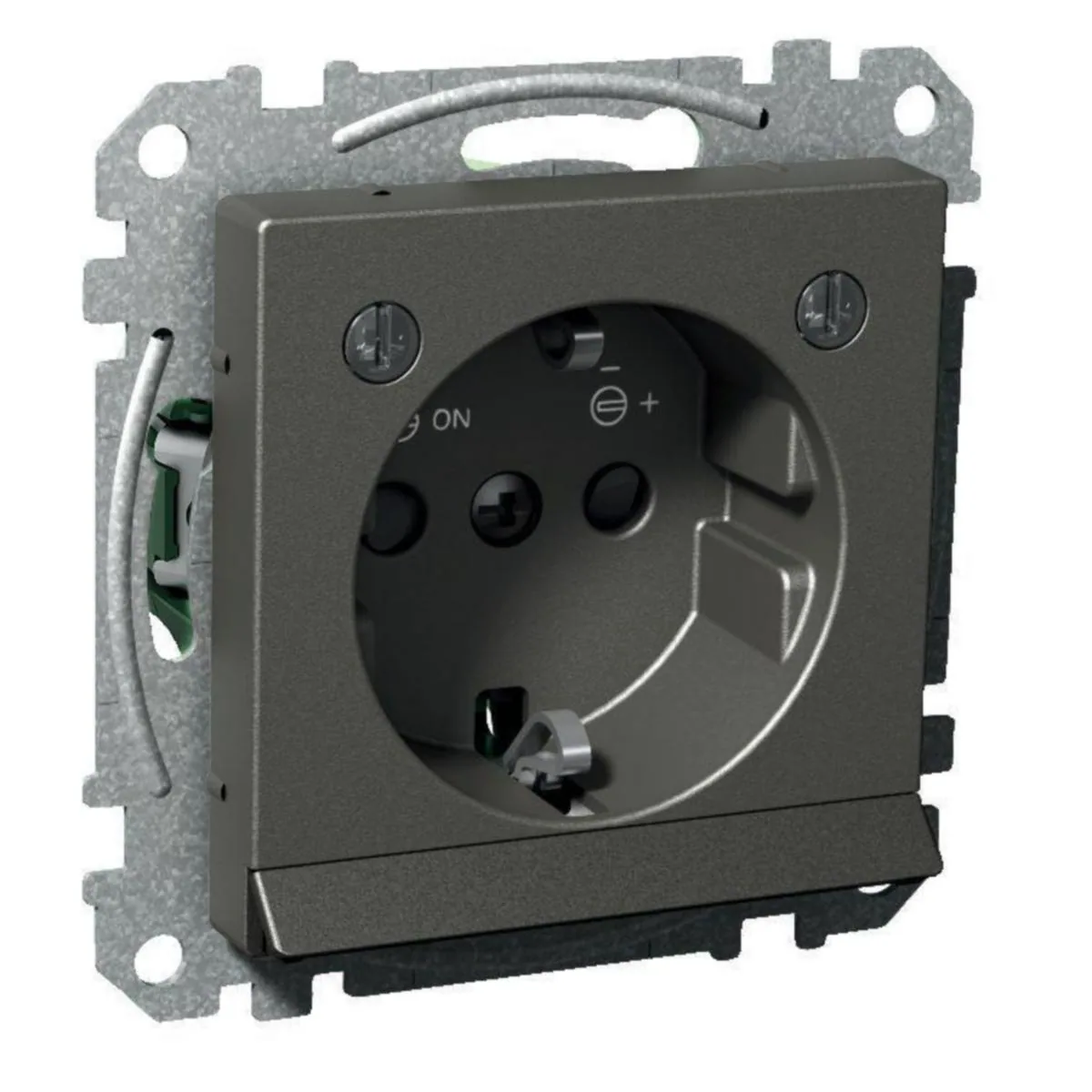 Pistorasia Schneider Electric Exxact säädettävä alavalo - PISTORASIA EXXACT 1S/16A/IP21 UKJ LED AV ANT