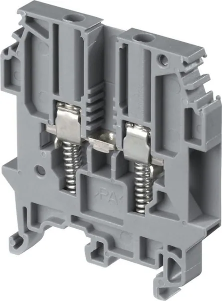 Riviliitin TE / ABB Entrelec -liittimet 6MM, JOHTO:4MM2, 1+1 LÄPISYÖTT