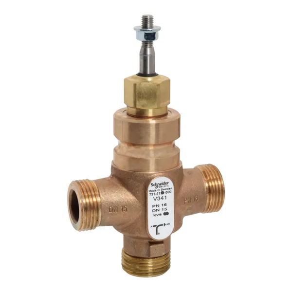 Venttiili Schneider V341 SpaceLogic 15/1,6 3-TIE,ULKOKIERRE,TOISIO