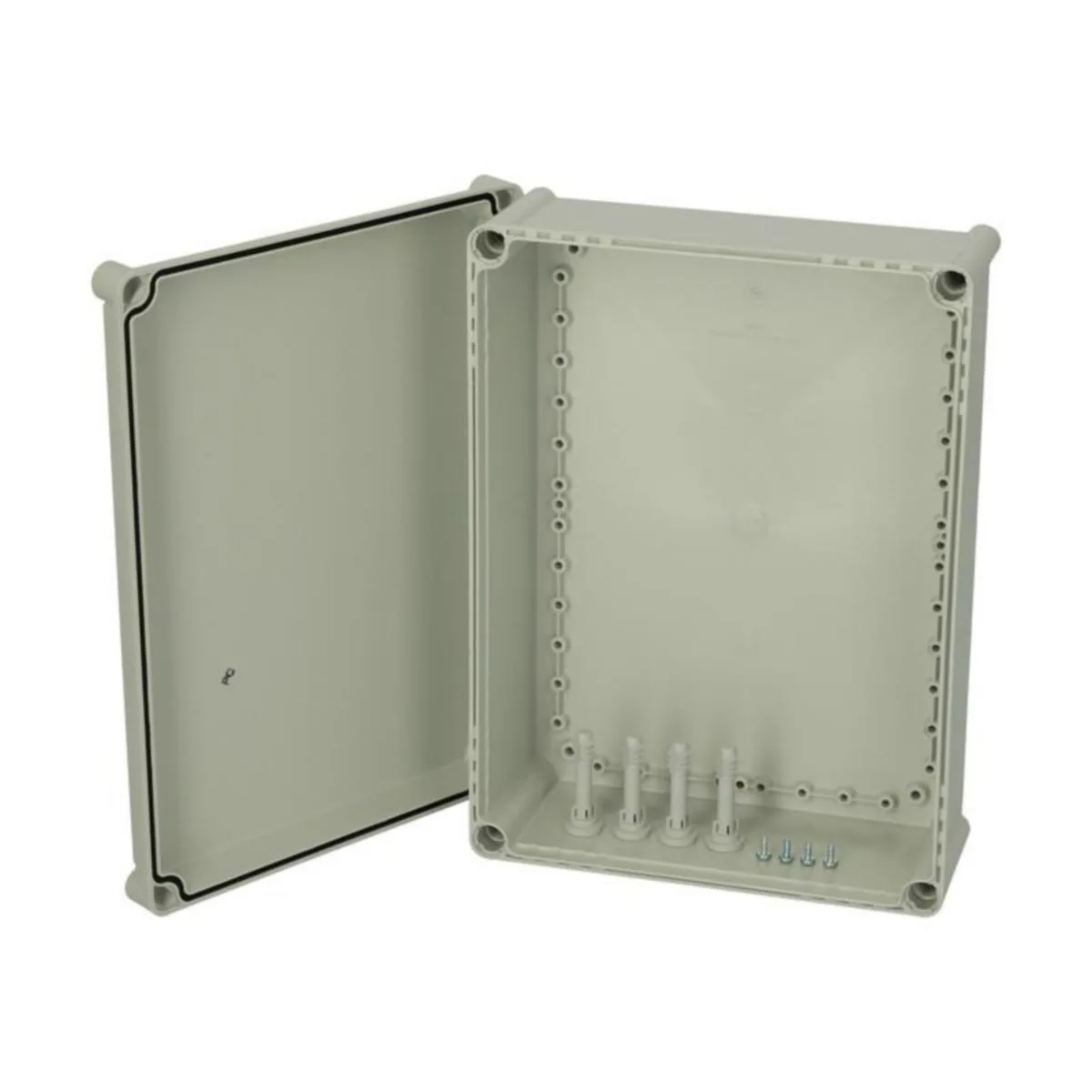 Asennuskotelo PC/ABS Fibox 3828 Solid ABS 13 G