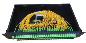 Haaroitin LA-FIBER 19" - HAAROITIN LA-FIBER OPTINEN 64-JAKO, SCAPC SM, 19"