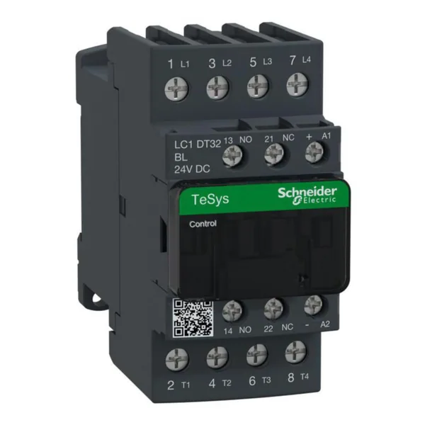 Kontaktori Schneider Electric TeSys LC1D LC1DT32BL 32A 4S 1S+1A 24V DC