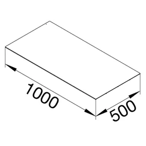 Lattiakanavan kansi Hager tehalit.BKG - LATTIAKANAV. KANSI TEHALIT.BKG BKG FE 500X1000MM UMPI ZN
